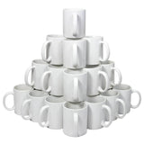 36 Tasses À Sublimation Blanches Avec Boîtes Et Feuilles de Papier de Sublimation