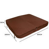 Couverture de Jacuzzi 2m - Marron