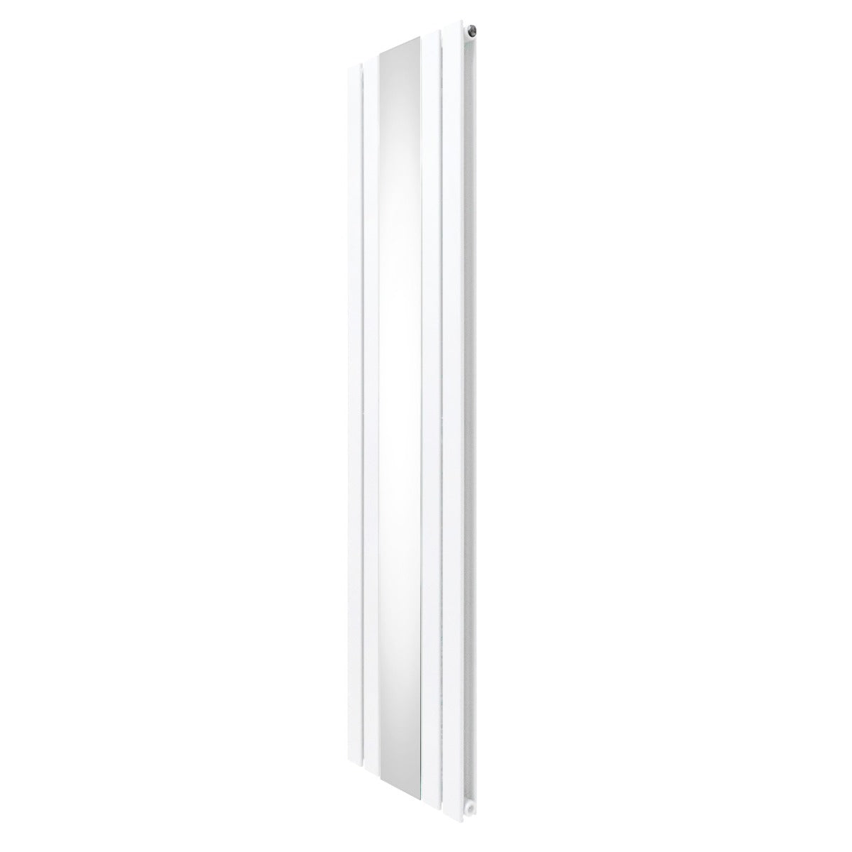 Radiateur Plat avec Miroir - 1800mm x 425mm – Blanc