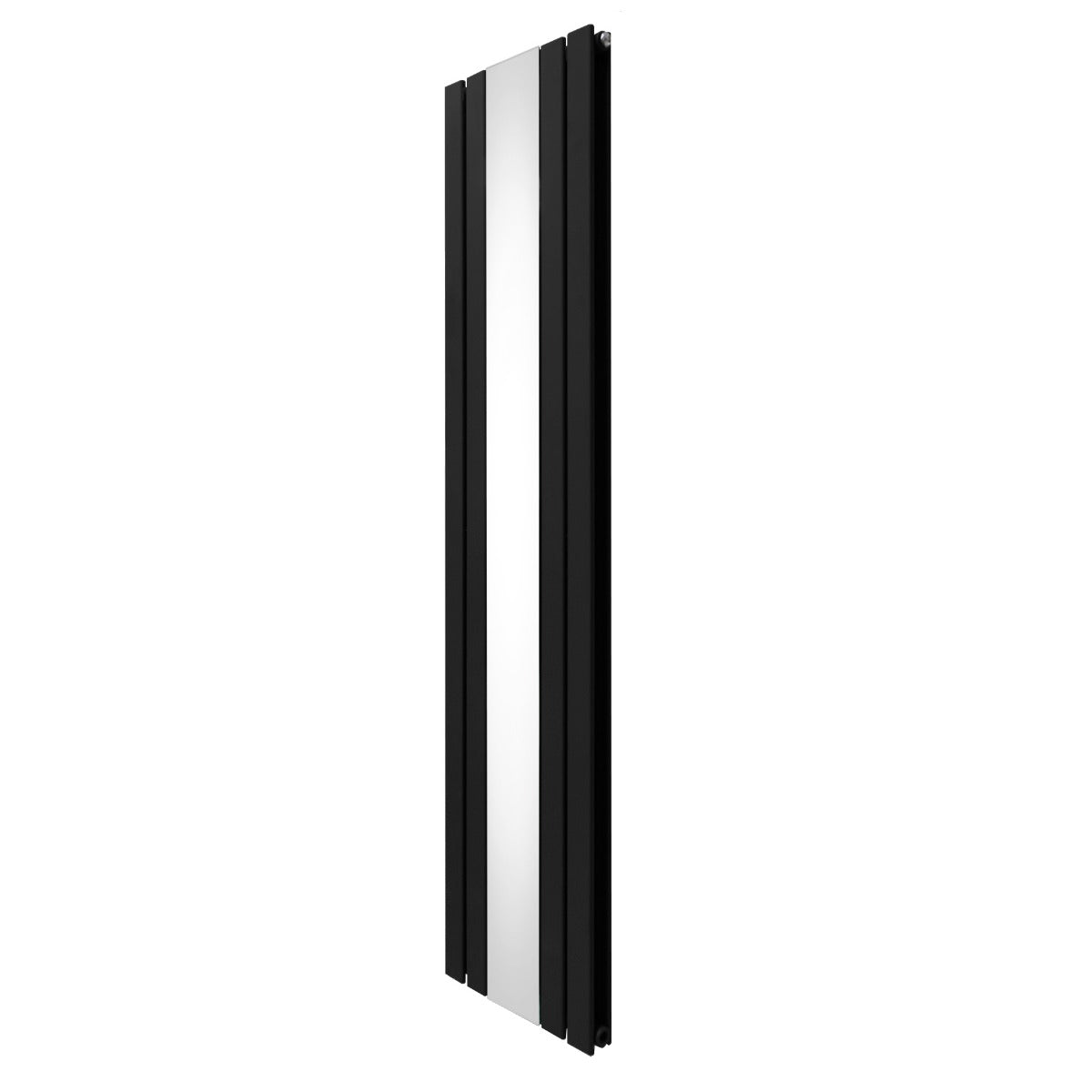 Radiateur Plat avec Miroir - 1800mm x 425mm – Noir