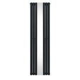 Radiateur à Colonne Ovale avec Miroir - 1800mm x 500mm – Gris Anthracite