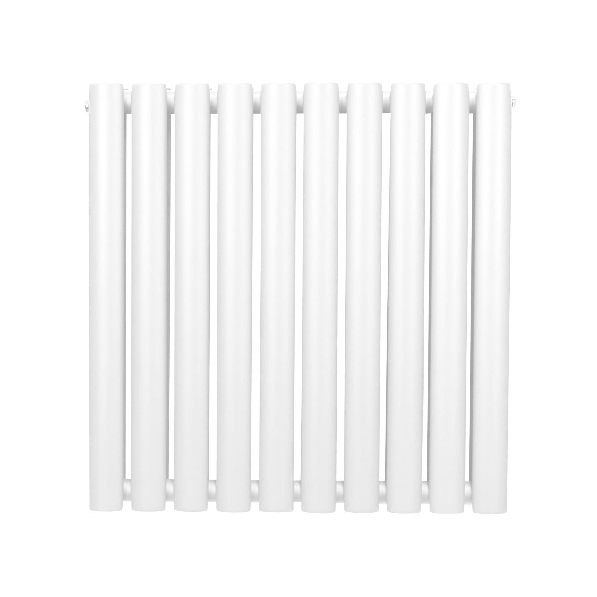 Radiateur à Colonne Ovale - 600mm x 600mm – Blanc