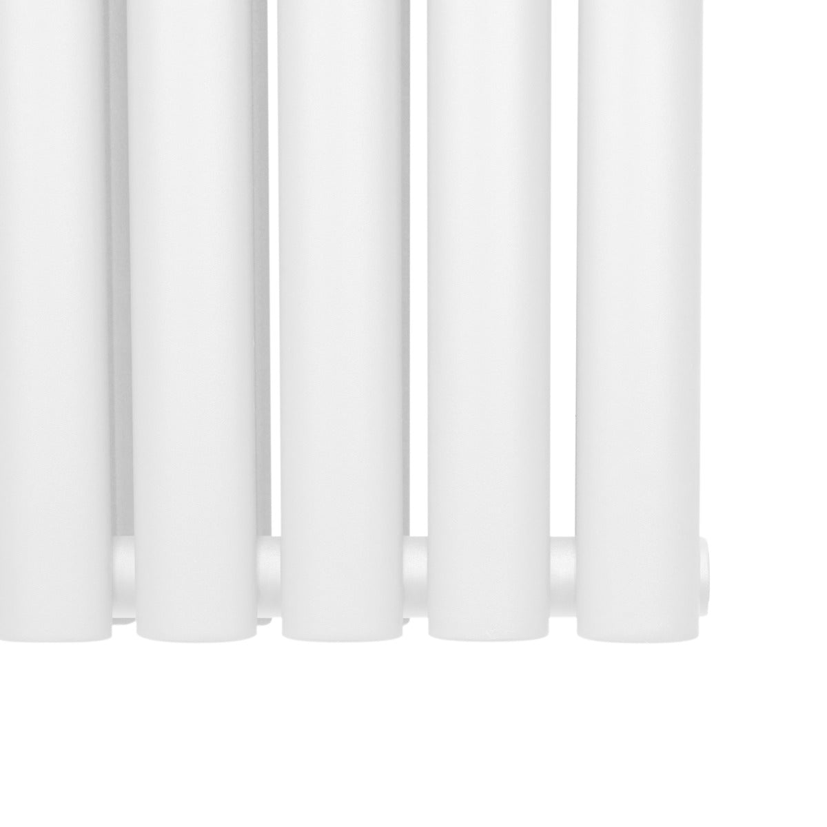 Radiateur à Colonne Ovale - 600mm x 600mm – Blanc