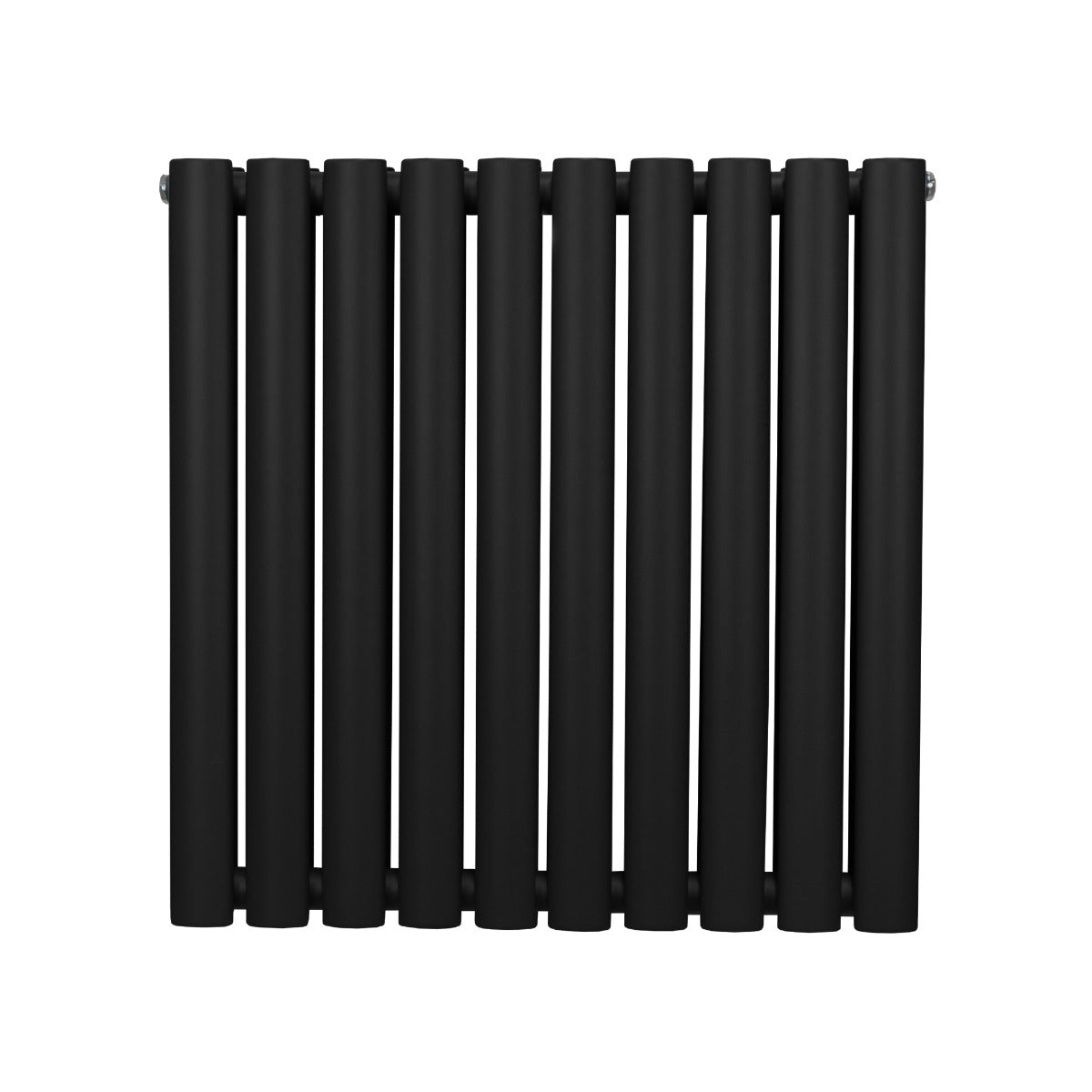 Radiateur à Colonne Ovale - 600mm x 600mm – Noir