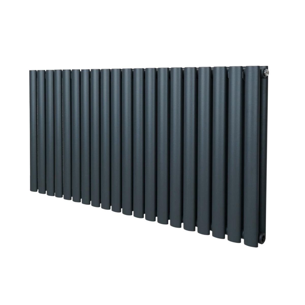 Radiateur à Colonne Ovale - 600mm x 1200mm – Gris Anthracite