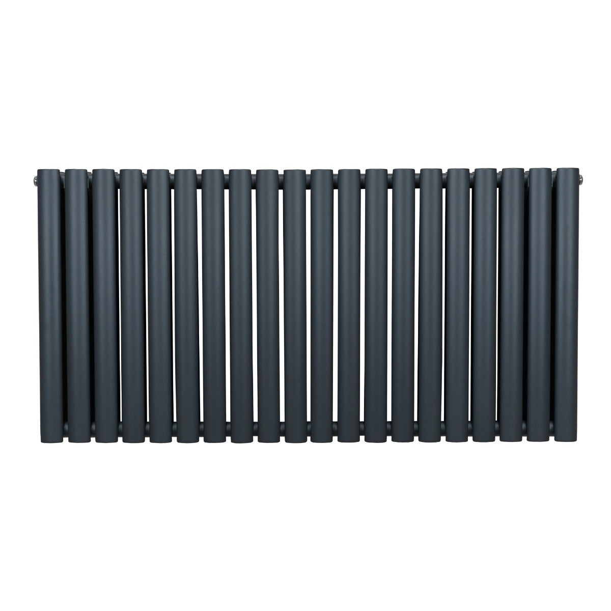 Radiateur à Colonne Ovale - 600mm x 1200mm – Gris Anthracite