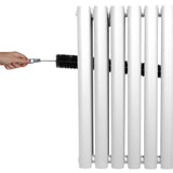 Radiateur à Colonne Ovale - 1600mm x 240mm – Blanc