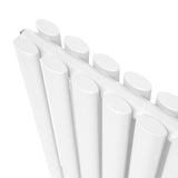 Radiateur à Colonne Ovale - 1600mm x 240mm – Blanc