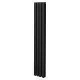 Radiateur à Colonne Ovale - 1600mm x 240mm – Noir