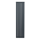 Radiateur à Colonne Ovale - 1600mm x 360mm – Gris Anthracite