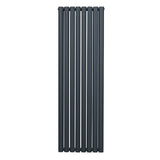 Radiateur à Colonne Ovale - 1600mm x 480mm – Gris Anthracite