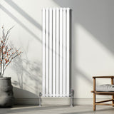 Radiateur à Colonne Ovale - 1600mm x 480mm – Blanc