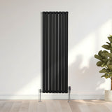 Radiateur à Colonne Ovale - 1600mm x 480mm – Noir