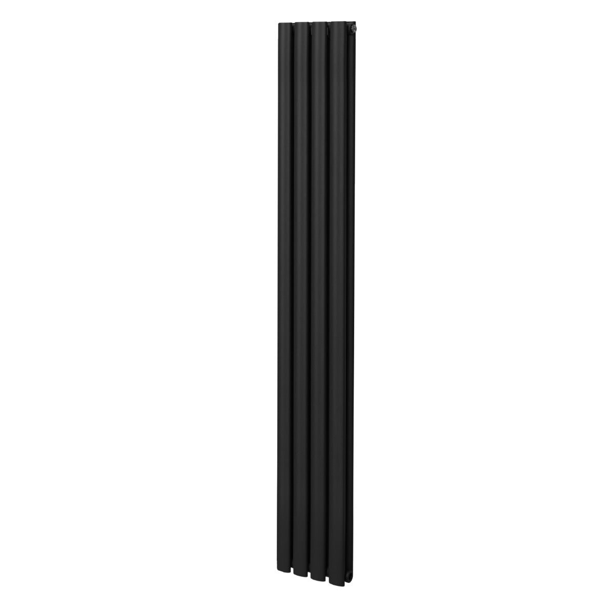 Radiateur à Colonne Ovale - 1800mm x 240mm – Noir