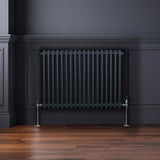 Radiateur Traditionnel à Double Colonne – 600 x 832 mm – Gris Anthracite