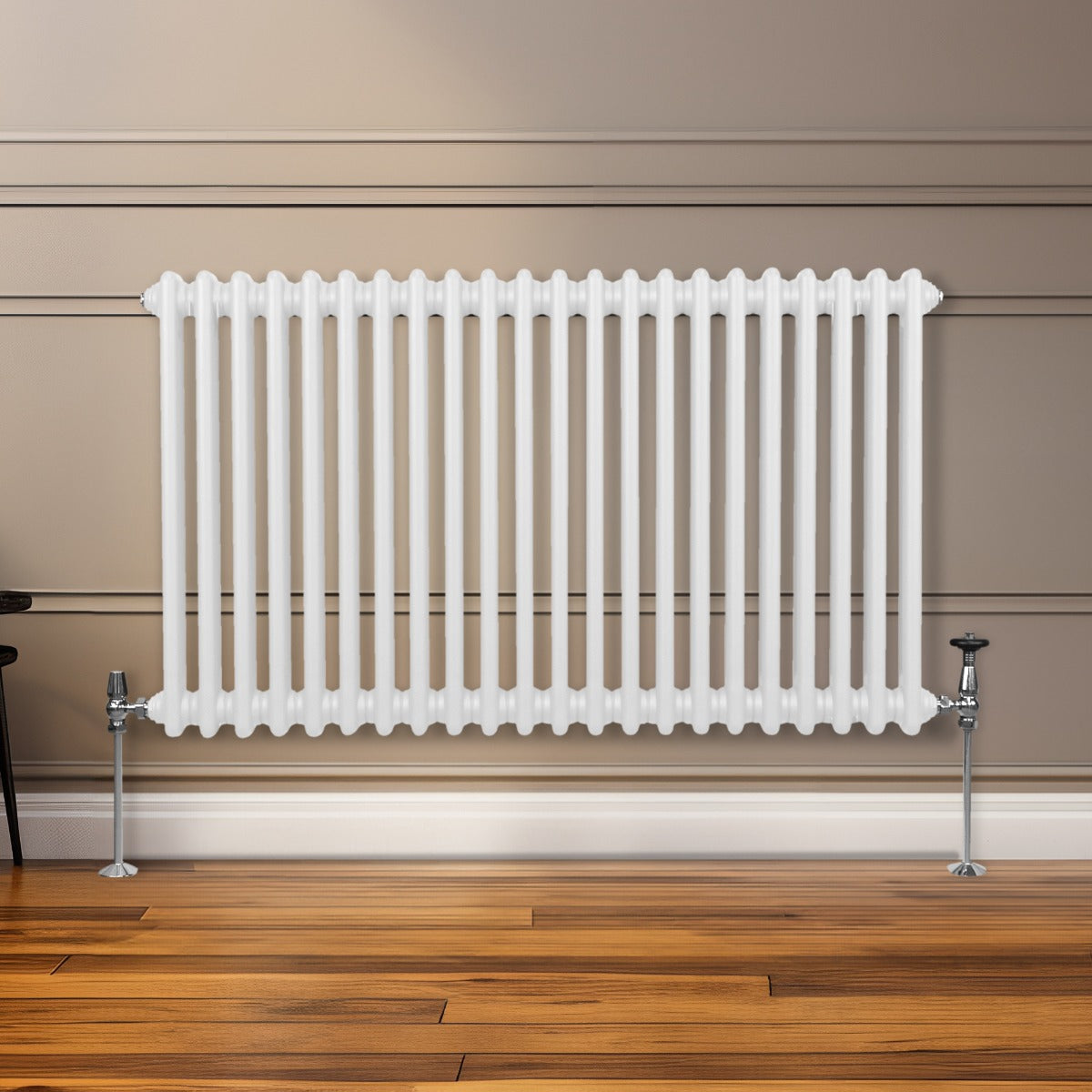 Radiateur Traditionnel à Double Colonne – 600 x 1012 mm – Blanc