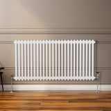 Radiateur Traditionnel à Double Colonne – 600 x 1192 mm – Blanc