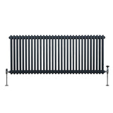 Radiateur Traditionnel à Double Colonne – 600 x 1462 mm – Gris Anthracite