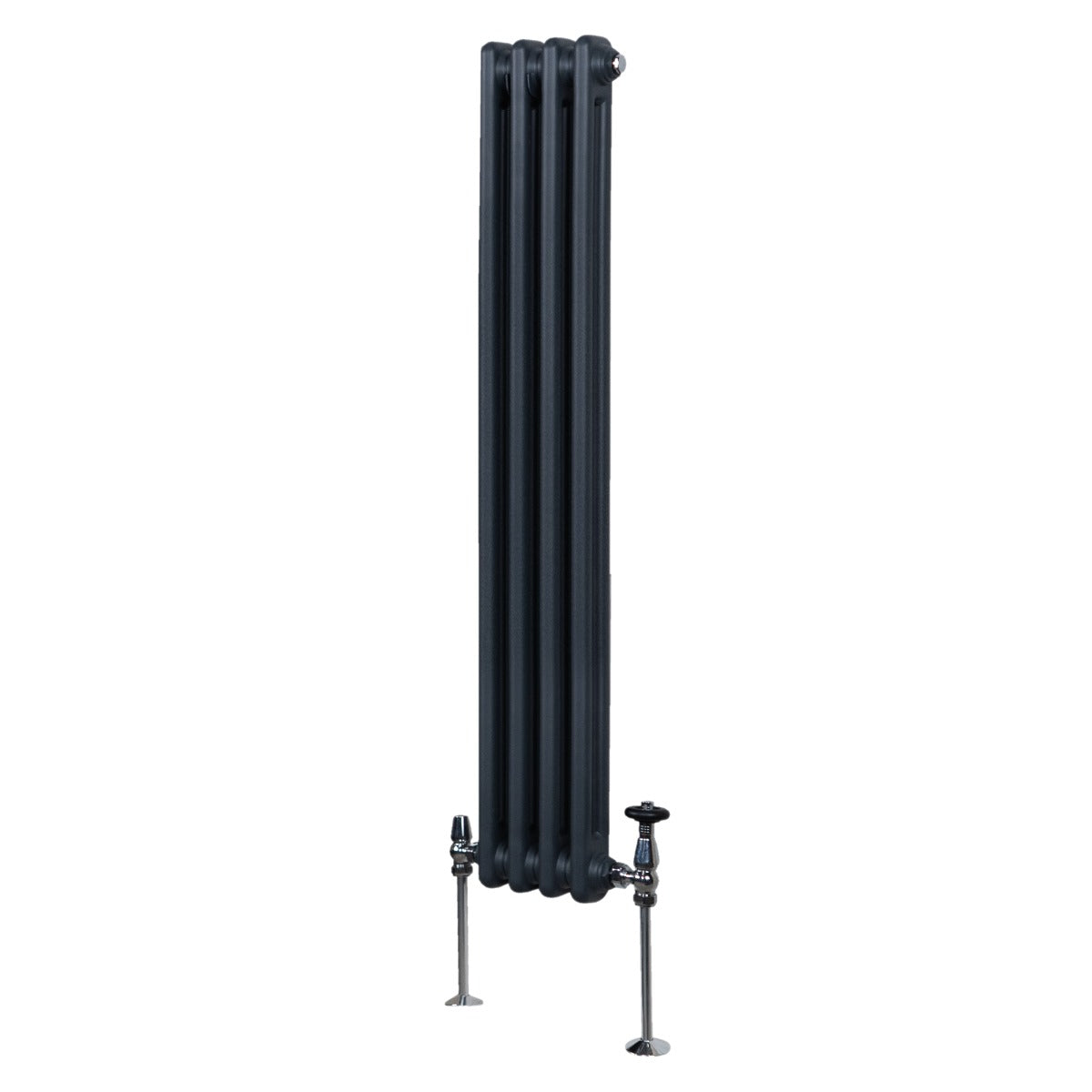 Radiateur Traditionnel à Double Colonne – 1500 x 202 mm – Gris Anthracite