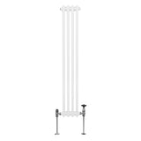 Radiateur Traditionnel à Double Colonne – 1500 x 202 mm – Blanc