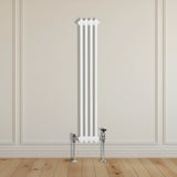 Radiateur Traditionnel à Double Colonne – 1500 x 202 mm – Blanc