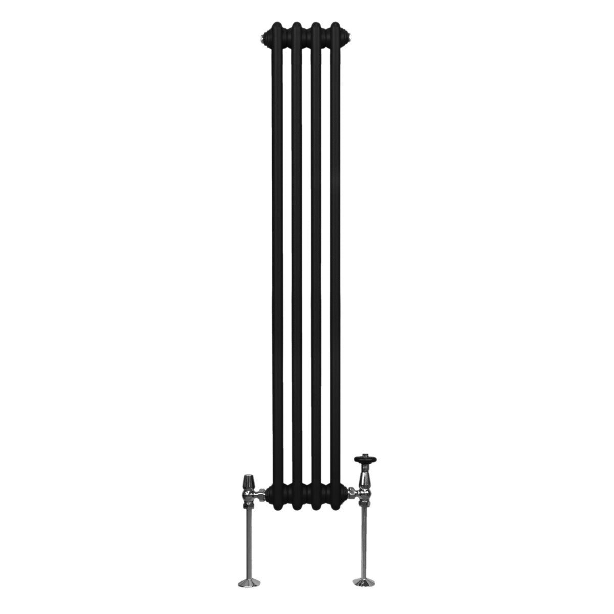 Radiateur Traditionnel à Double Colonne – 1500 x 202 mm – Noir