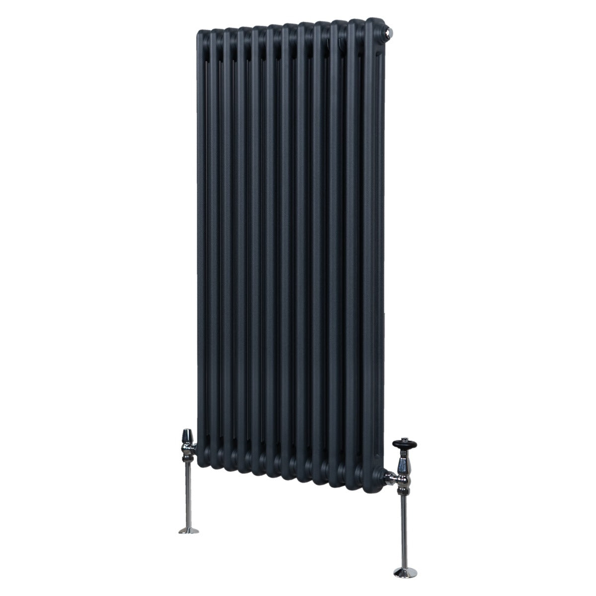 Radiateur Traditionnel à Double Colonne – 1500 x 562 mm – Gris Anthracite