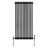 Radiateur Traditionnel à Double Colonne – 1500 x 562 mm – Noir