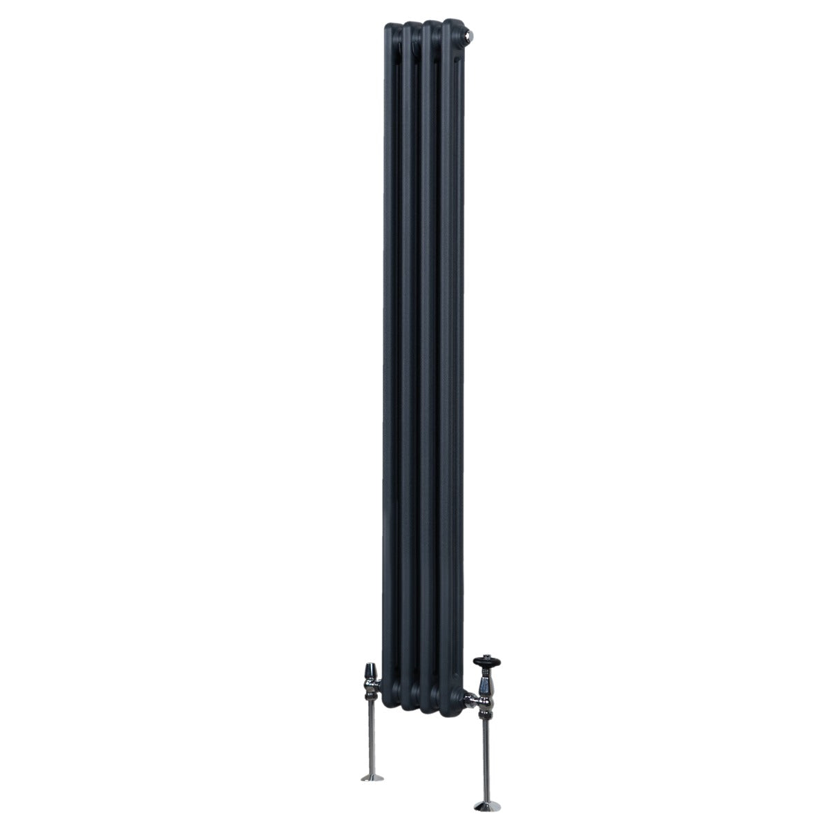 Radiateur Traditionnel à Double Colonne – 1800 x 202 mm – Gris Anthracite