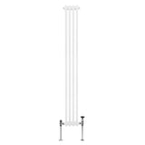 Radiateur Traditionnel à Double Colonne – 1800 x 202 mm – Blanc