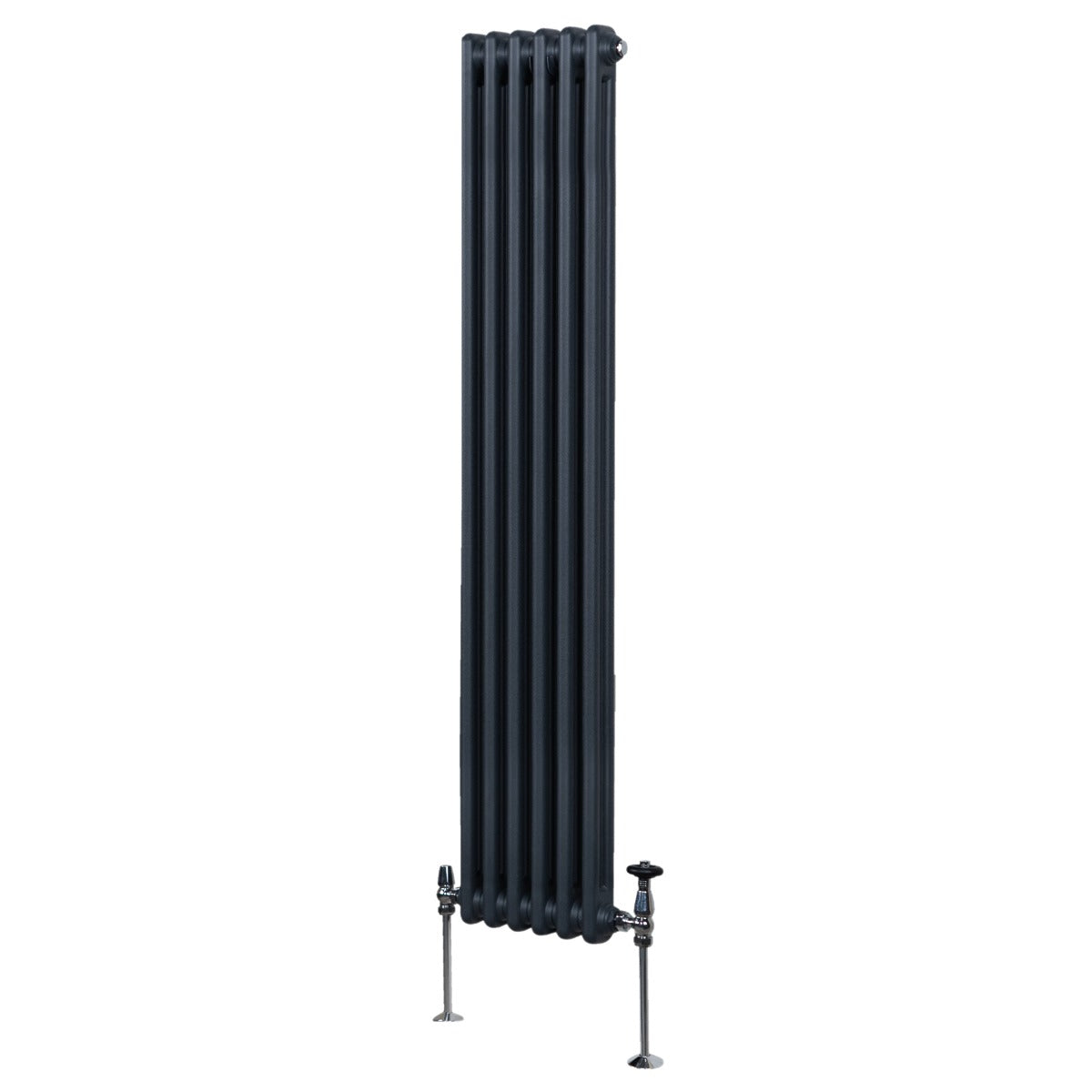 Radiateur Traditionnel à Double Colonne – 1800 x 292 mm – Gris Anthracite