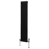 Radiateur Traditionnel à Double Colonne – 1800 x 292 mm – Noir