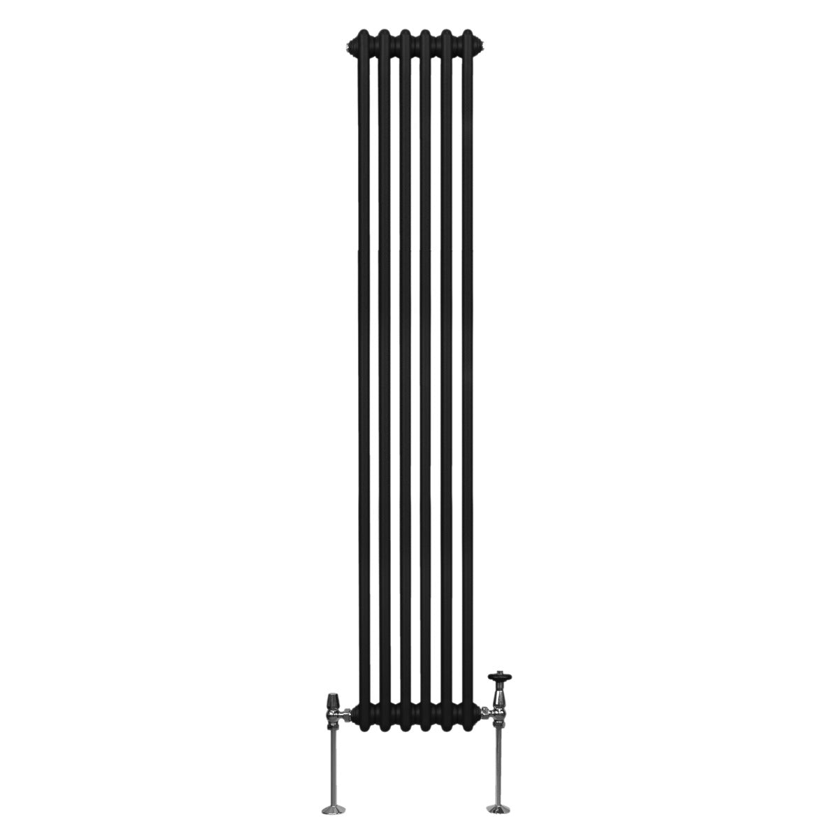 Radiateur Traditionnel à Double Colonne – 1800 x 292 mm – Noir