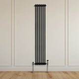 Radiateur Traditionnel à Double Colonne – 1800 x 292 mm – Noir