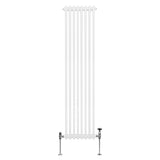 Radiateur Traditionnel à Double Colonne – 1800 x 382 mm – Blanc