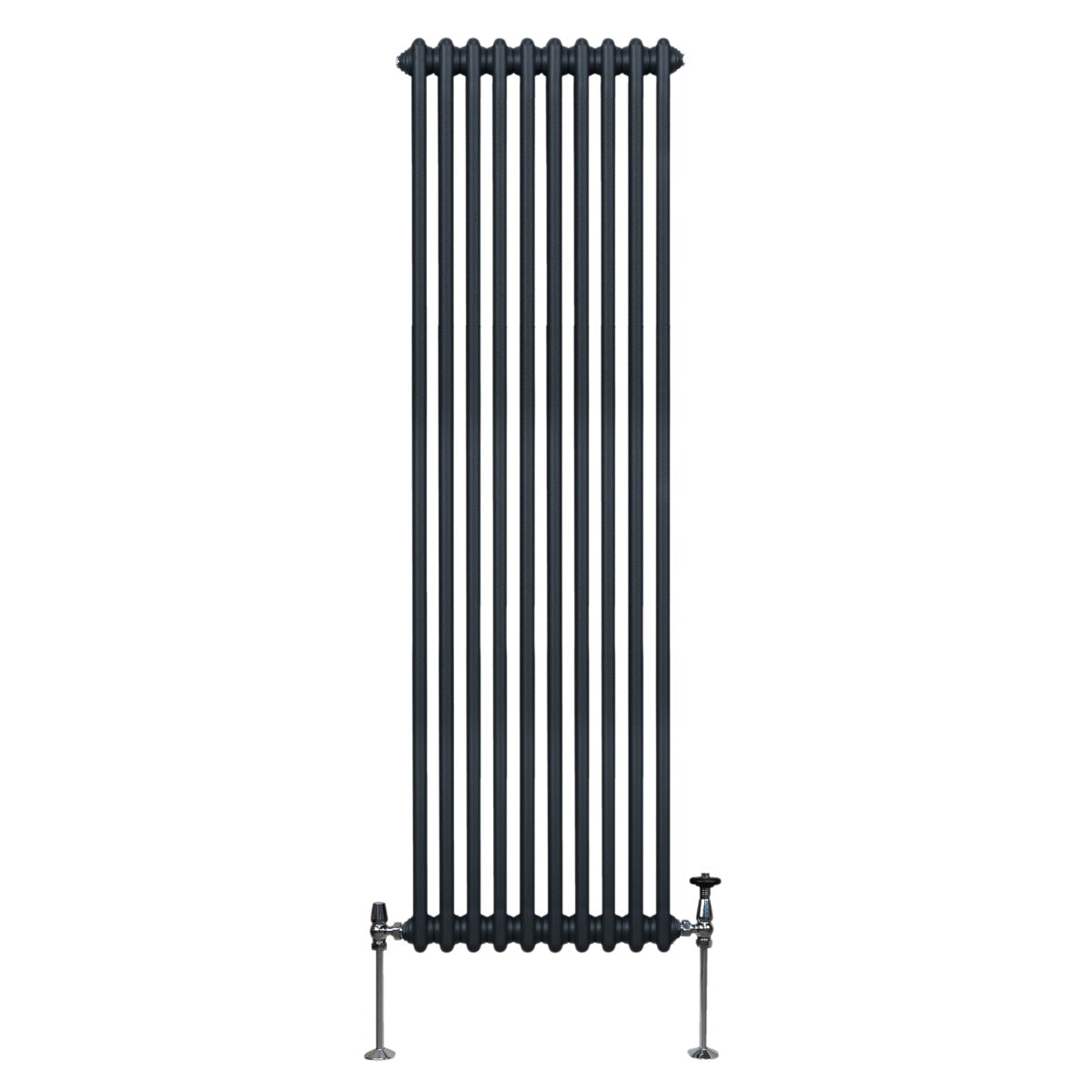 Radiateur Traditionnel à Double Colonne – 1800 x 472 mm – Gris Anthracite