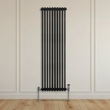 Radiateur Traditionnel à Double Colonne – 1800 x 472 mm – Noir