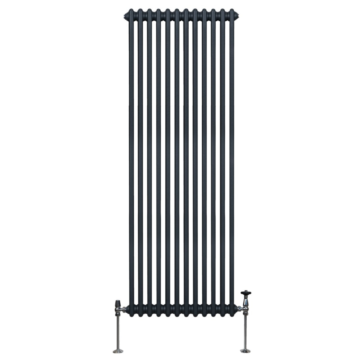 Radiateur Traditionnel à Double Colonne – 1800 x 562 mm – Gris Anthracite