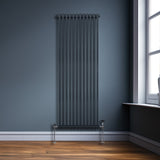 Radiateur Traditionnel à Double Colonne – 1800 x 562 mm – Gris Anthracite