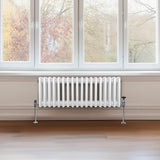 Radiateur Traditionnel à Triple Colonne – 300 x 832 mm – Blanc