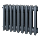 Radiateur Traditionnel à Triple Colonne – 300 x 1012 mm – Gris Anthracite