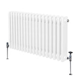 Radiateur Traditionnel à Triple Colonne – 600 x 832 mm – Blanc