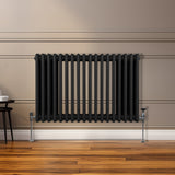 Radiateur Traditionnel à Triple Colonne – 600 x 832 mm – Noir