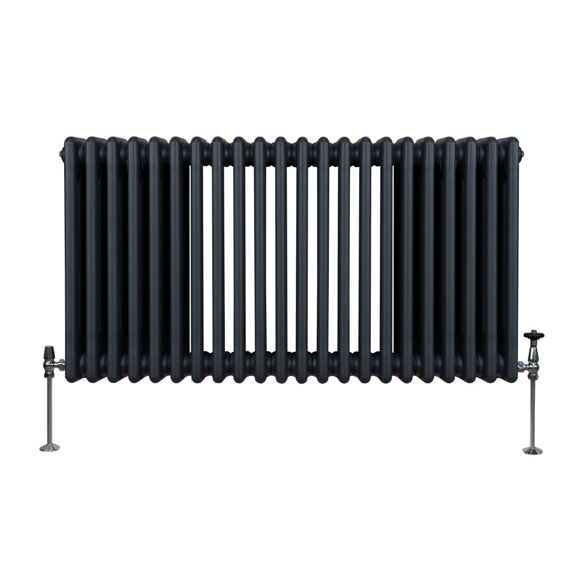 Radiateur Traditionnel à Triple Colonne – 600 x 1012 mm – Gris Anthracite