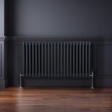 Radiateur Traditionnel à Triple Colonne – 600 x 1012 mm – Gris Anthracite