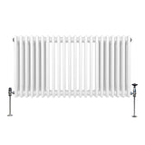 Radiateur Traditionnel à Triple Colonne – 600 x 1012 mm – Blanc