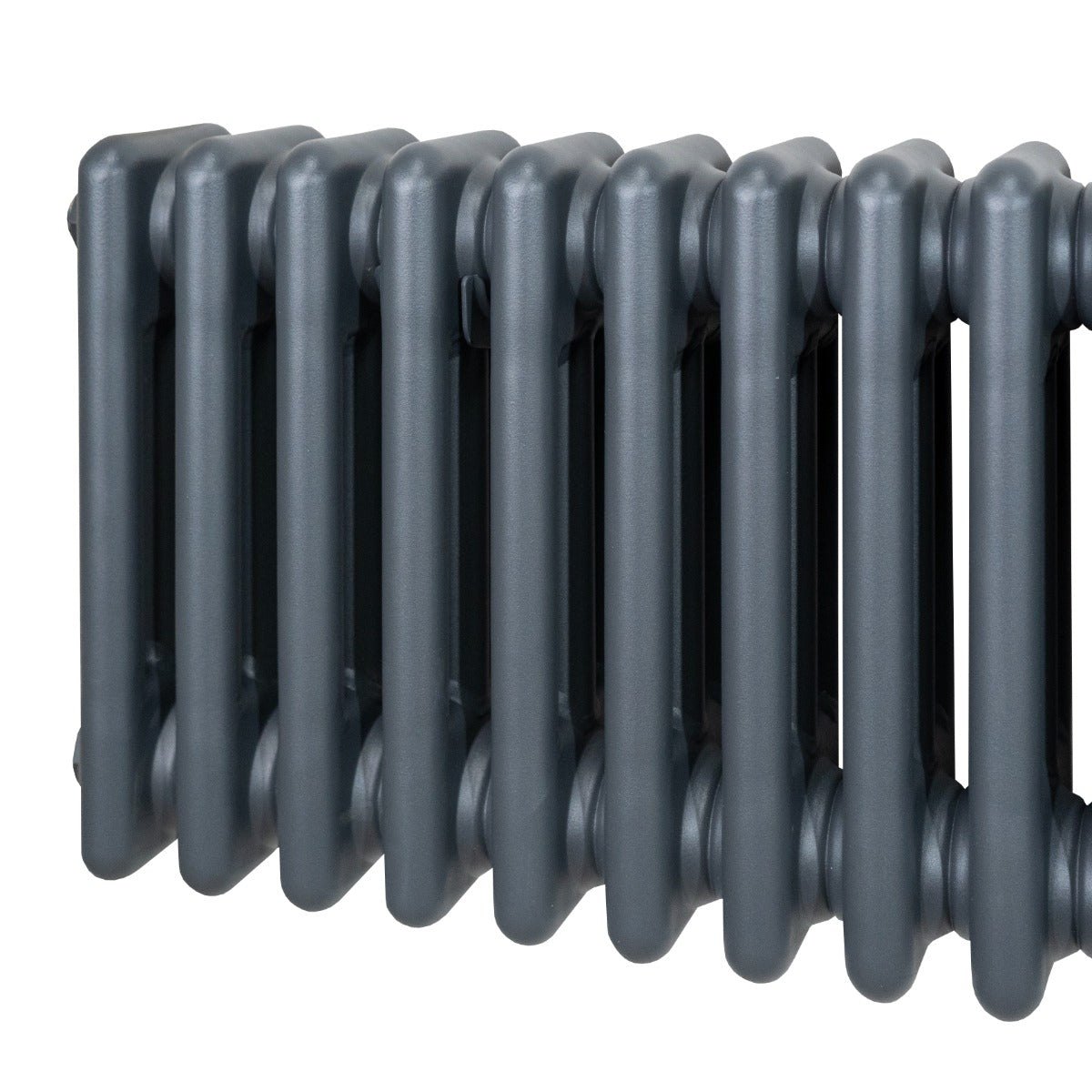 Radiateur Traditionnel à Triple Colonne – 600 x 1192 mm – Gris Anthracite