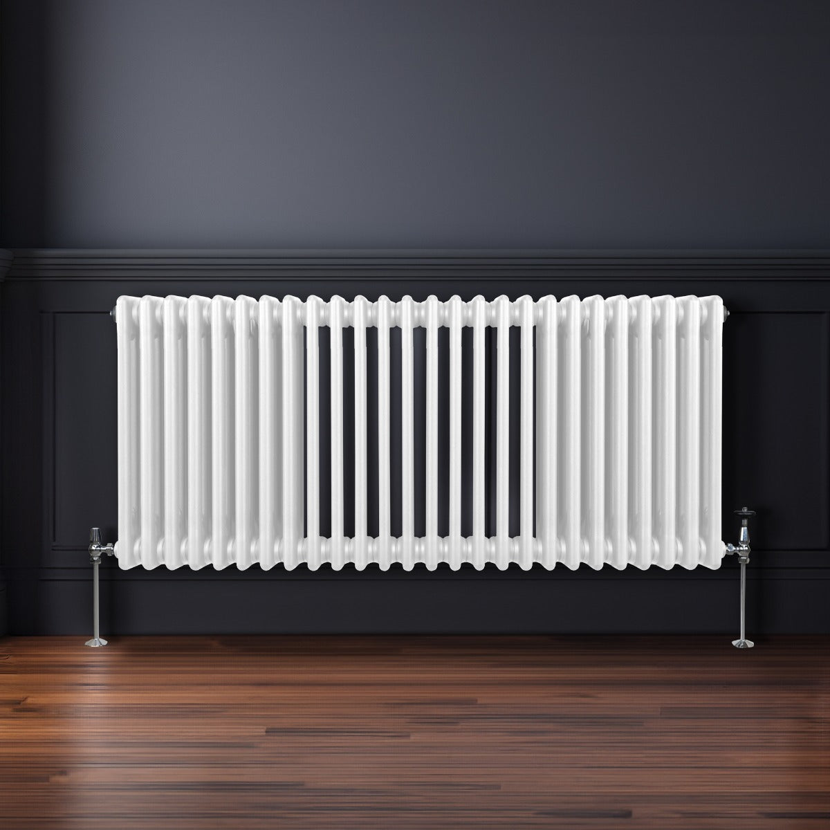 Radiateur Traditionnel à Triple Colonne – 600 x 1192 mm – Blanc