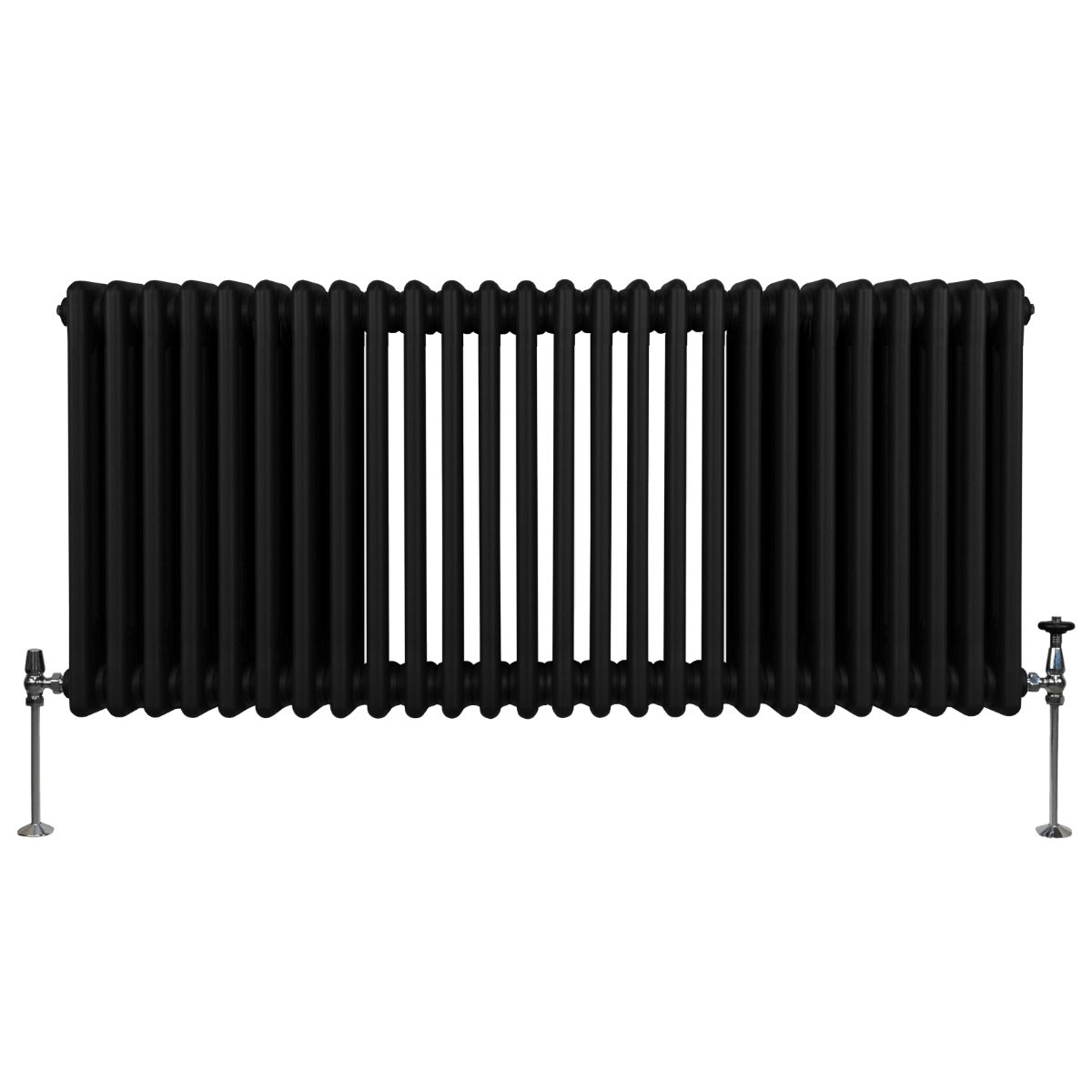 Radiateur Traditionnel à Triple Colonne – 600 x 1192 mm – Noir