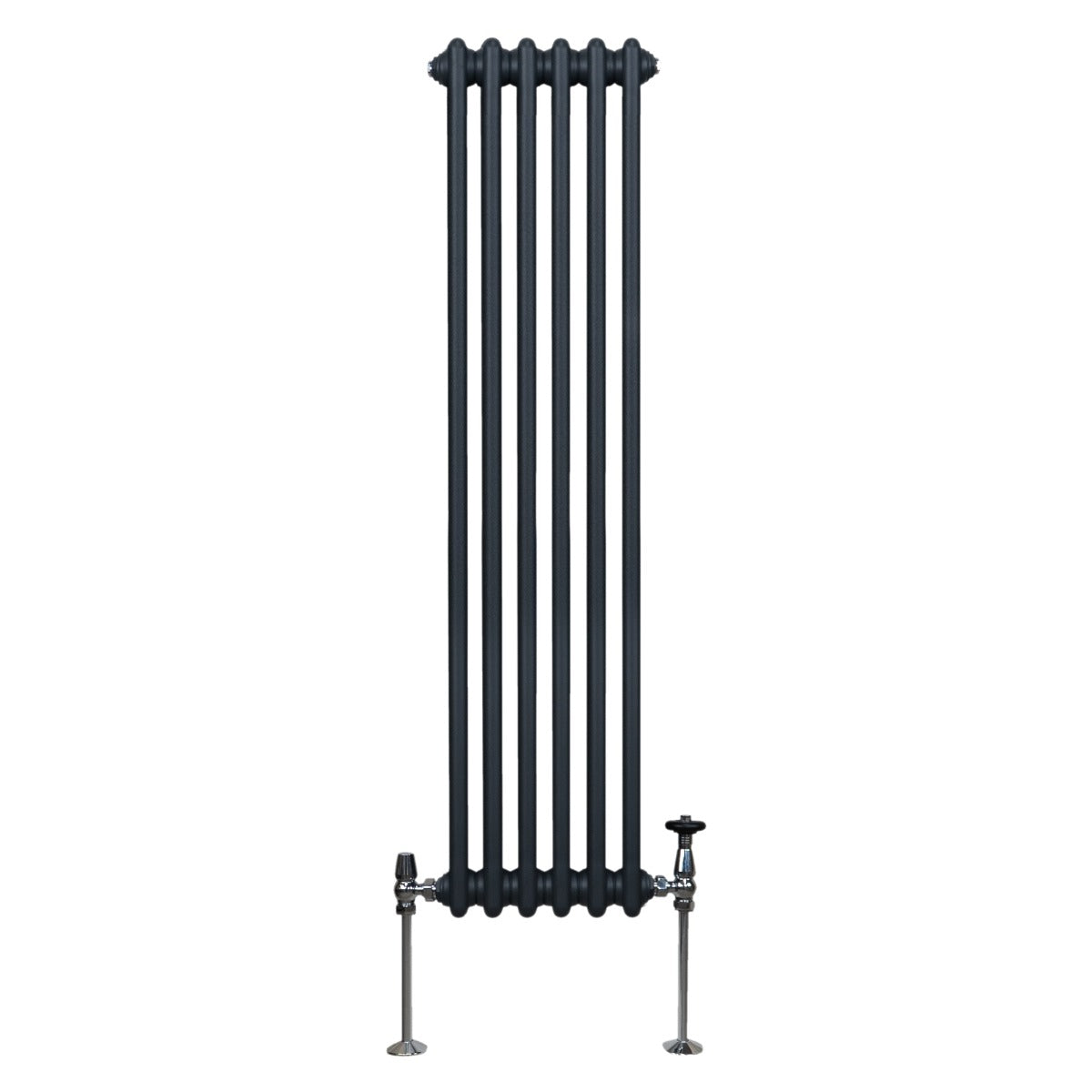 Radiateur Traditionnel à Triple Colonne – 1500 x 292 mm – Gris Anthracite